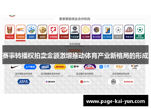 赛事转播权拍卖金额激增推动体育产业新格局的形成 赛事转播权拍卖金额激增推动体育产业新格局的形成