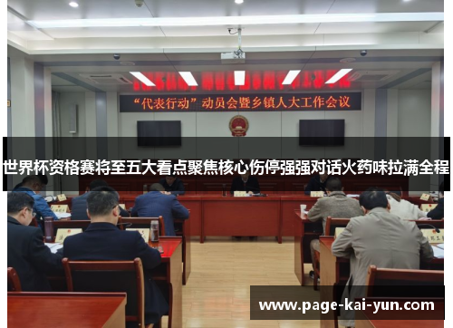 世界杯资格赛将至五大看点聚焦核心伤停强强对话火药味拉满全程